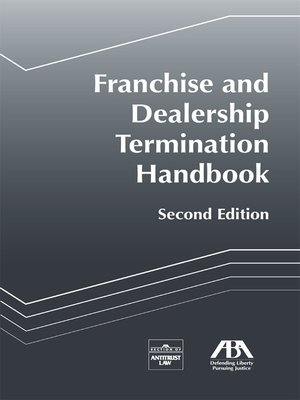 cover image of Franchise and Dealership Termination Handbook